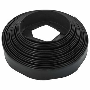 vidaXL Robniki za trato Črna 3000 x 4 x 5 cm Plastika