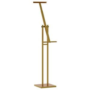 vidaXL Razstave na sejmih Zlata 26,5 x 26,5 x 150 cm Jeklo