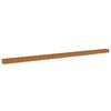 vidaXL Vrtna visoka greda 1152x50x36 cm corten jeklo