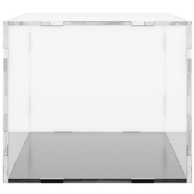 vidaXL Razstavna škatla prozorna 34x16x14 cm akril