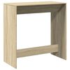 vidaXL Barska miza sonoma hrast 102x50x103,5 cm inženirski les