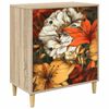 vidaXL Predalni &scaron;afka GENNEP Cvetlični vzorec Lily 66 x 36,5 x 75 cm