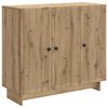 vidaXL Strani &scaron;al Artisan hrast 89 x 34,5 x 80 cm Inženirski les