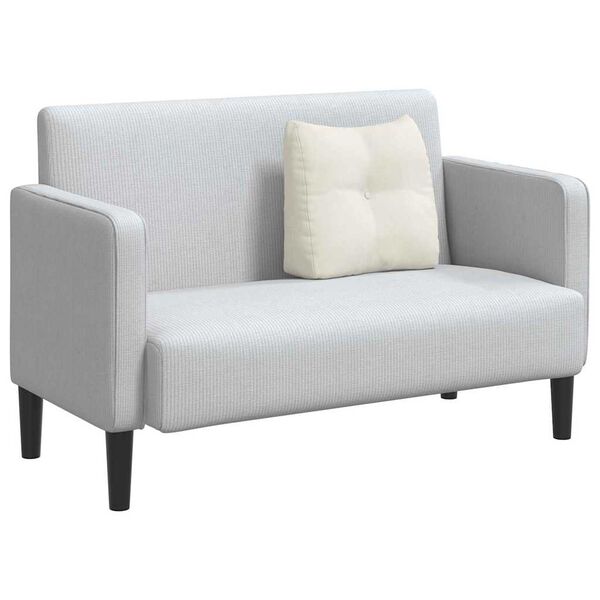 vidaXL Poglavni vzglavnik krema 45 x 24 x 50 cm Žamet