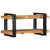 vidaXL Stenska polica 70x33x35 cm Masivni les Akacija