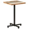 vidaXL Bistro mizica kvadratna 50x50x75 cm trden predelan les