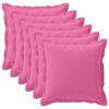 vidaXL Prevleka za blazino 6 kos HOUTEN Roza 60 x 60 cm Poliester