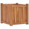 vidaXL Visoka greda 40x40x40 cm trdna tikovina