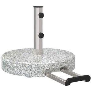 vidaXL Podstavek za senčnik Siva &Oslash; 45 x 37.5 cm Granit