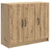 vidaXL Strani &scaron;al Artisan hrast 89 x 34,5 x 77 cm Inženirski les