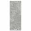 vidaXL Viseča omarica z vrati Riga Betonsko siva 40 x 31 x 100 cm