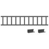 vidaXL Snežni varovalni sistem za strehe Antracit 600 x 2,5 x 20 cm