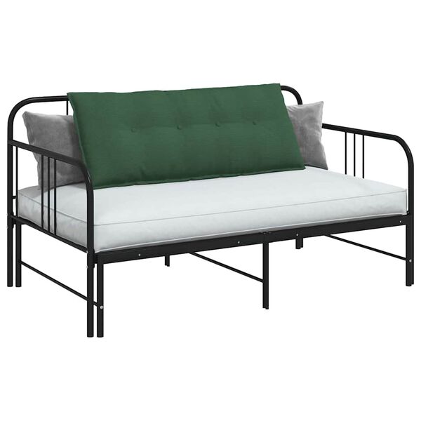 vidaXL Poglavni vzglavnik Jungle Zelena 120 x 50 cm Žametna tkanina