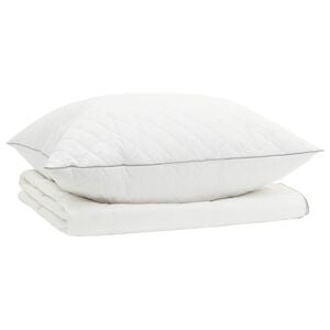 vidaXL 90% Gosji puh set odej FULDA 2 kos 137 x 200 cm Poletje 100 GSM