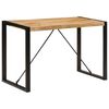 vidaXL Jedilna miza 120x55x76 cm trden robusten mangov les