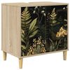 vidaXL Kopalni&scaron;ka omarica RHENEN Sonoma 60 x 40 x 60 cm Inženirski les