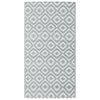 vidaXL Zunanja preproga ARAKIL siva 80x150 cm PP