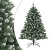 vidaXL Umetna novoletna jelka s stojalom 150 cm PVC