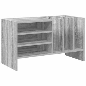 vidaXL Omara za plo&scaron;če Siva Sonoma 78,5 x 35 x 45 cm Inženirski les