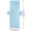 vidaXL Brisače za ležalnik 2 pcs Modra 210 x 75 cm