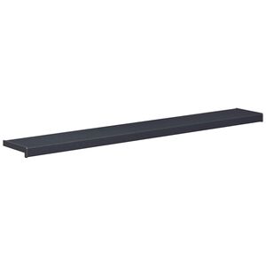 vidaXL Okenski nadstre&scaron;ek Antracit z lesnim vzorcem 140 x 25 x 4,5 cm