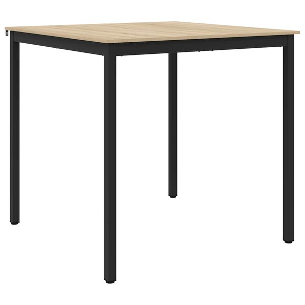 vidaXL Stoječ miza za bar Konstruiran les