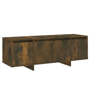 vidaXL TV omarica dimljeni hrast 120x30x40,5 cm iverna plo&scaron;ča