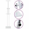 vidaXL Razstave na sejmih 2 pcs Bela 26,5 x 26,5 x 150 cm Jeklo