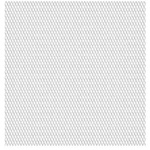 vidaXL Vrtna žična ograja nerjaveče jeklo 50x50 cm 20x10x2 mm