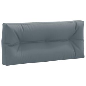 vidaXL Blazina za palete VIANEN 100% poliester Modra 120 x 40 x 12 cm