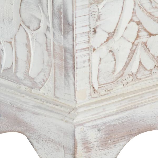 vidaXL &Scaron;katla za shranjevanje 58x40x40 cm trden akacijev les