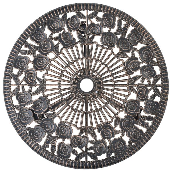 vidaXL Bistro garnitura 3-delna liti aluminij