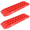 vidaXL Traction Board 2 pcs Rdeča 106 x 30,5 x 7 cm Ojačana najlon