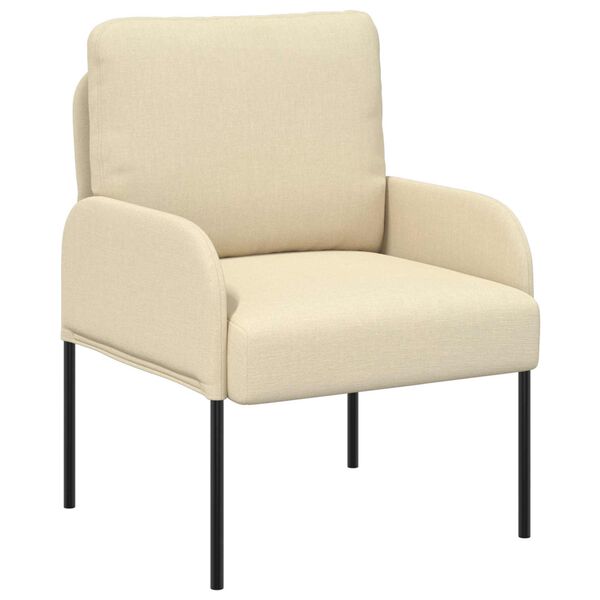 vidaXL Sedežne garniture 3 pcs krema 115 x 56 x 80 cm Vezani les