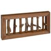 vidaXL Kavelj za pla&scaron;če Naravna 50 x 10 x 25 cm