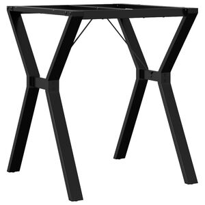 vidaXL Noge za jedilno mizo Y-okvir 60x60x73 cm jeklo