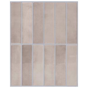 vidaXL Pravokotna plo&scaron;čica 10 pcs Bež kava 29 x 23 x 0,08 cm