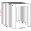 vidaXL Stranska miza Rjava 43 x 36 x 40 cm Trden tikov les