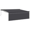 vidaXL Okvir tende Rumena in Bela 350 x 250 cm Poliester s PU premazom