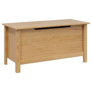 vidaXL Shranjevalna &scaron;katla Hill Medeno rjava 90 x 40 x 45 cm