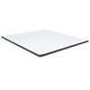 vidaXL Boxspring postelja temno sivo blago 160x200 cm