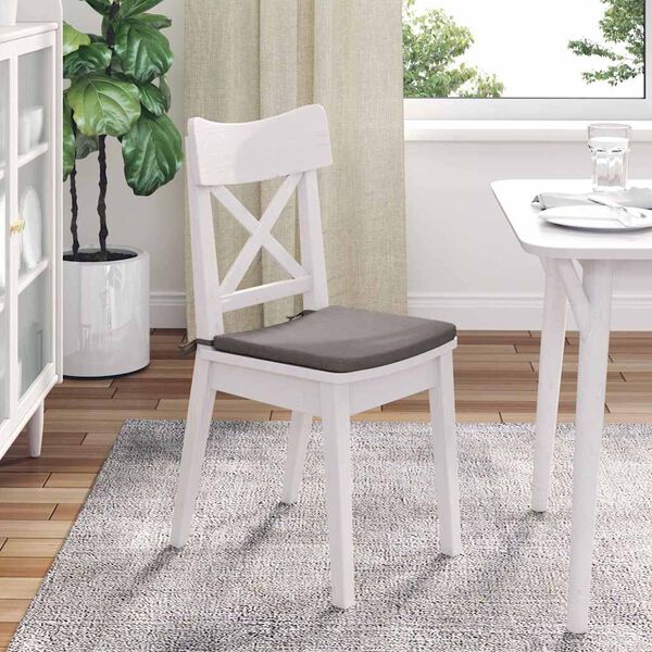 vidaXL Sedežne blazine 4 pcs Taupe 40 x 40 x 3 cm blago