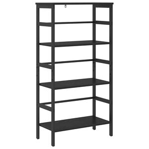 vidaXL Knjižna polica 3 nivojev 60 x 29,5 x 115 cm Inženirski les