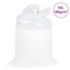 vidaXL Polnilo za sedežno vrečo EPS 50 L bela 18 kg/m&sup3;