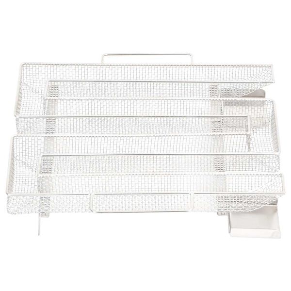 vidaXL Generator hladnega dima 4-stranski 22,5 cm nerjaveče jeklo