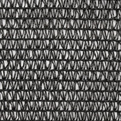 vidaXL Mreža za zasebnost HDPE 2x10 m črna