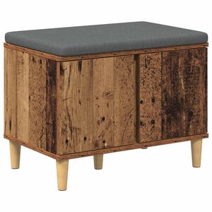 vidaXL Haldna klop Star les 60 x 38 x 46 cm Oblikovan Les in Tkanina