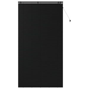 vidaXL Venecijanska žaluzija Črna 135 x 250 cm 35 mm