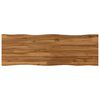vidaXL Pravokotna miza 120 x 40 x 3 cm Pravokotna Masiven les akacije