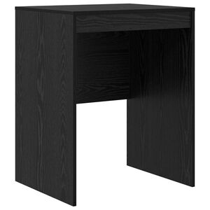 vidaXL Miza Črna Orehovina 60 x 50 x 76 cm